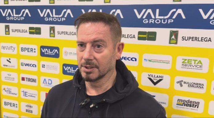 MODENA VOLLEY, GIULIANI: “CON TARANTO PER CENTRARE L’OBIETTIVO-PLAYOFF”