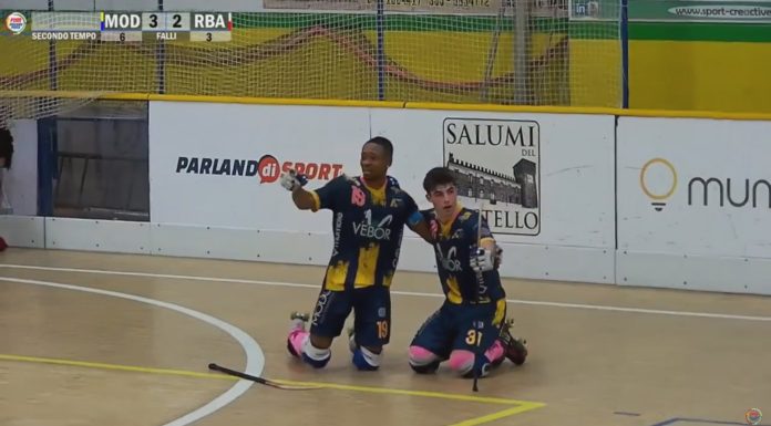 HOCKEY PISTA, AMATORI MODENA: VITTORIA (4-2) SUL BASSANO