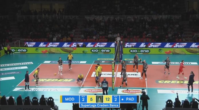 MODENA VOLLEY, CON PADOVA, ALTRA SCONFITTA AL TIE-BREAK