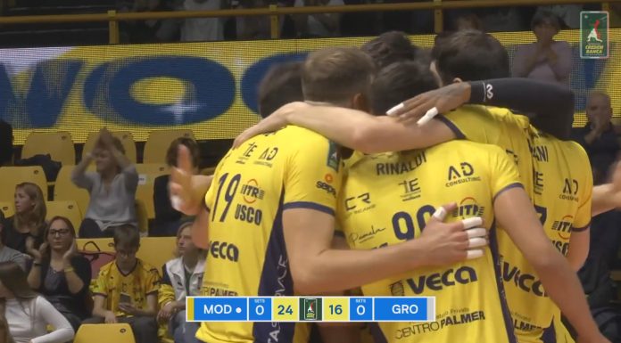 MODENA VOLLEY, PLAYOFF 5° POSTO: ESORDIO CON PADOVA