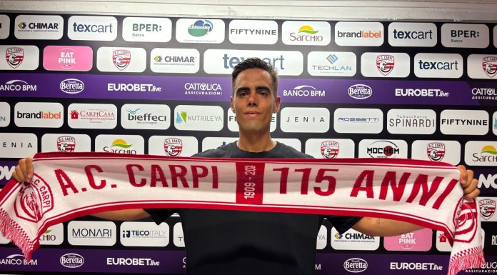 CARPI CALCIO. LOMBARDI: “LAVORO DA TANTO PER ARRIVARE QUI”