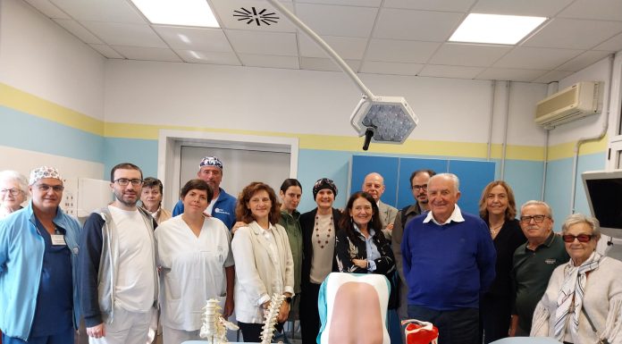 L’ASSOCIAZIONE C.I.D DONA AL CENTRO DI TERAPIA ANTALGICA UN MANICHINO PER MEDICI SPECIALIZZATI