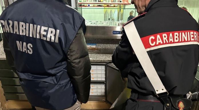 ISPEZIONE DEI NAS, SEQUESTRO IN UN CIRCOLO PRIVATO