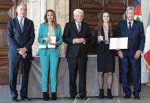 FEDERICA MINOZZI AL QUIRINALE PER IL TITOLO DI CAVALIERE DEL LAVORO