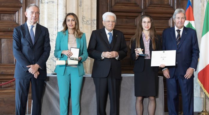 FEDERICA MINOZZI AL QUIRINALE PER IL TITOLO DI CAVALIERE DEL LAVORO