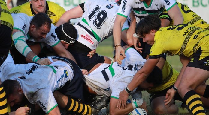 RUGBY SERIE A. GIACOBAZZI, LA PRIMA A COLLEGAROLA VALE 3 PUNTI