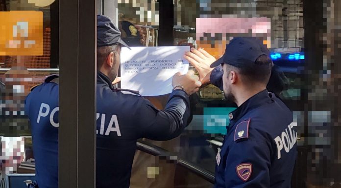 RISSA A CARPI, DASPO WILLY PER OTTO PERSONE