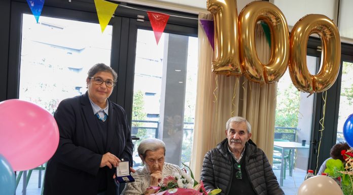 MALETTI CONSEGNA LA BONISSIMA AD ALDINA PER I 100 ANNI