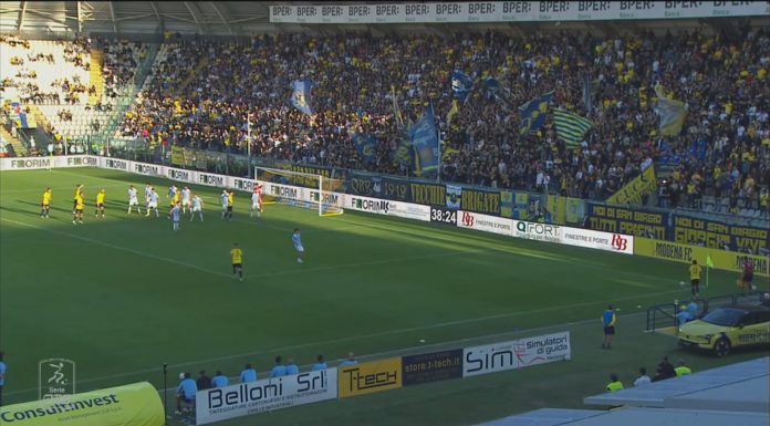 MODENA CALCIO, STASERA SFIDA ALLA CARRARESE PER LA VETTA