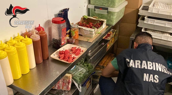 RISTORANTI ETNICI, CONTROLLI NAS: SANZIONI DA QUASI 10MILA EURO