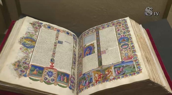 DA MODENA A ROMA, LA BIBBIA DI BORSO D’ESTE AL SENATO PER IL GIUBILEO