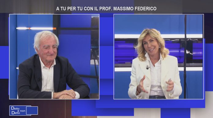 DETTO E NON DETTO – A TU PER TU CON IL PROF. MASSIMO FEDERICO