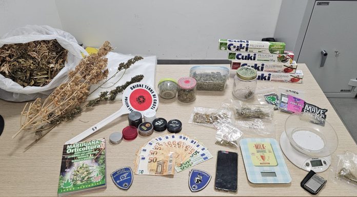 UNIONE TERRE DI CASTELLI, TROVATE DUE PICCOLE CENTRALI DI SPACCIO