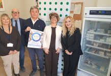 GIORNATA MONDIALE DIABETE, DONATO UN FRIGO PER LA DIABETOLOGIA