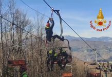 IN ALTA QUOTA, ADDESTARMENTO DEI VIGILI DEL FUOCO SUL MONTE CIMONE