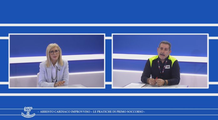 360° DI BENESSERE – INTERVISTANDO L’ARRESTO CARDIACO IMPROVVISO E LE PRATICHE DI PRIMO SOCCORSO
