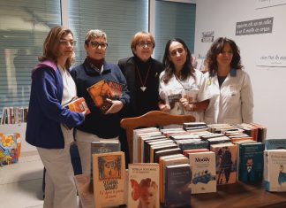 LIBRI E BENESSERE, DONATI 150 LIBRI ALLA BIBLIOTECA DEL POLICLINICO