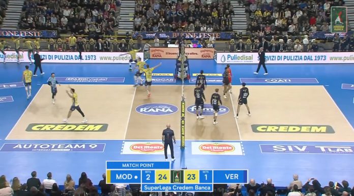 MODENA VOLLEY, IMPRESA A VERONA, VITTORIA DA TRE PUNTI PER I GIALLI