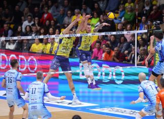 MODENA VOLLEY, POKER DI VITTORIE, NETTO 3-0 AL CUNEO AL PALAPANINI