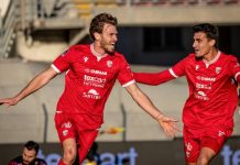 CALCIO CARPI. LA VIS PESARO RIACCIUFFA I BIANCOROSSI NEL FINALE