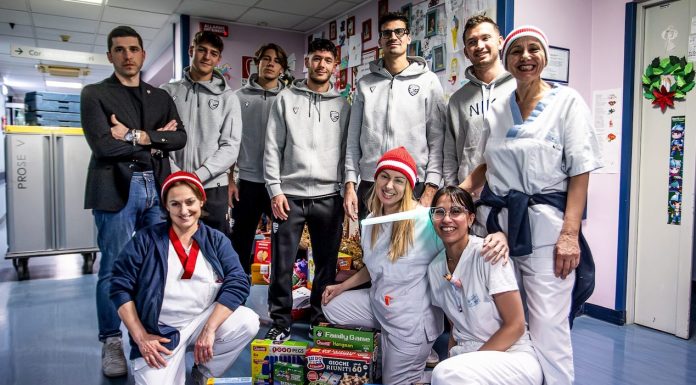 CARPI CALCIO. LA SQUADRA IN PEDIATRIA, CORTESI RESTA IN DUBBIO