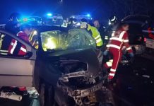 SCHIANTO FRONTALE IN STRADA BELLARIA, DUE FERITI GRAVI