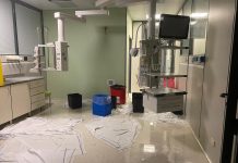 OSPEDALE DI CARPI, RIANIMAZIONE ALLAGATA