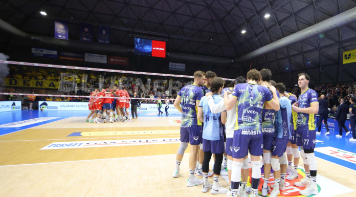 MODENA VOLLEY, KO A PIACENZA, I CANARINI SALUTANO LA COPPA ITALIA
