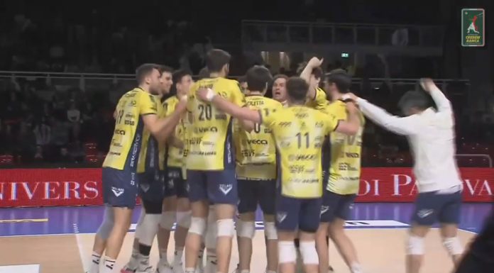 MODENA VOLLEY, VITTORIA IN RIMONTA A PADOVA, I GIALLI RIPARTONO