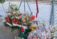 BOLOGNA, FIORI E CORTEO PER ALESSANDRO AMBROSIO