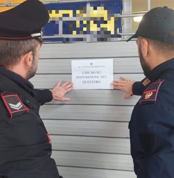 CARPI, CHIUSO DEFINITIVAMENTE NEGOZIO IN VIA CABASSI