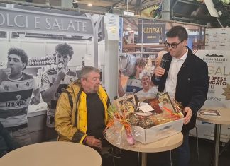 MODENA CALCIO, IL PRESIDENTE RIVETTI PREMIATO AL MERCATO ALBINELLI