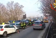 MAXI TAMPONAMENTO IN TANGENZIALE: 15 AUTO COINVOLTE E TRAFFICO IN TILT