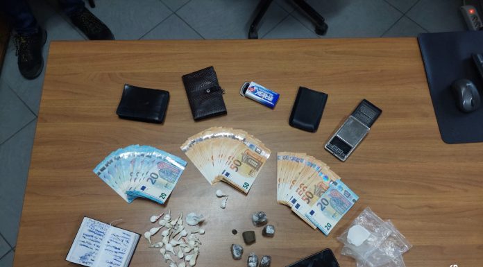 FINALE EMILIA, I CARABINIERI ARRESTANO UN UOMO SORPRESO IN POSSESSO DI COCAINA E HASHISH.