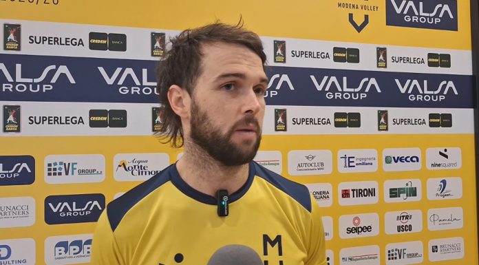 MODENA VOLLEY, PERRY: “CONCENTRATI SULLA GARA CON GROTTAZZOLINA”