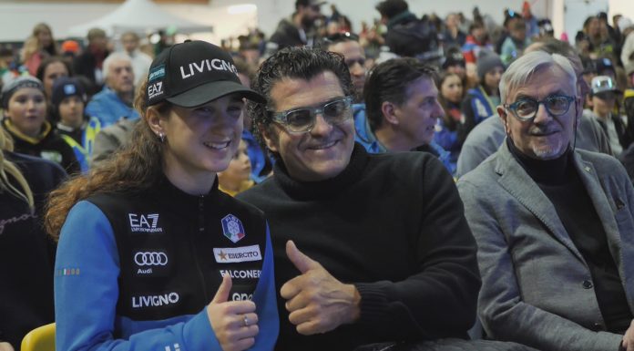 FLORA TABANELLI, IN APPENNINO CON ALBERTO TOMBA DOPO LE OLIMPIADI