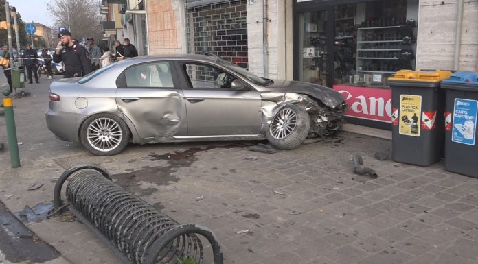 SCHIANTO ALLA CROCETTA, ARRESTATO IL CONDUCENTE: PATENTE MAI CONSEGUITA