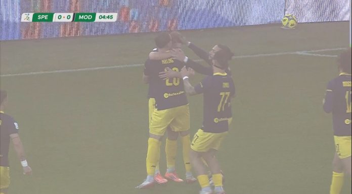 MODENA CALCIO, SOTTIL SORRIDE, SERSANTI A DISPOSIZIONE PER LO SPEZIA