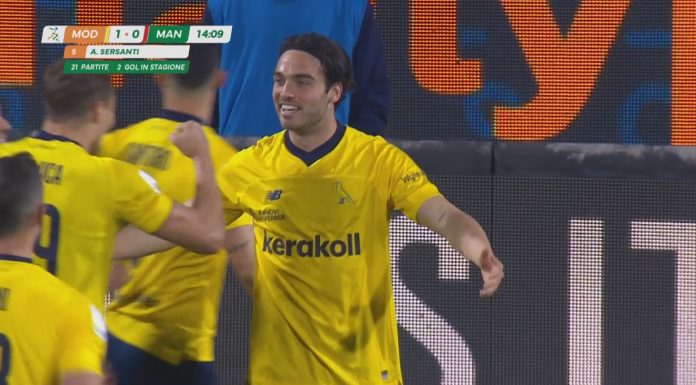 MODENA CALCIO, MANTOVA BATTUTO 2-1, SECONDO SUCCESSO DI FILA