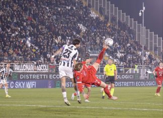 CARPI CALCIO. PRIMO QUARTO D’ORA FATALE, L’ASCOLI VA SUL VELLUTO