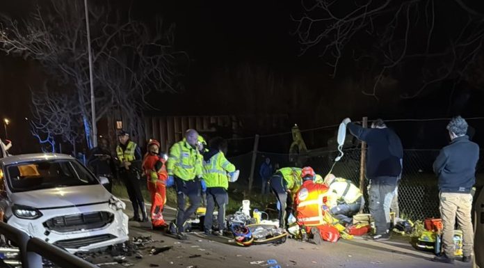 AUTO CONTRO MOTO, A CASTELVETRO MUORE IL 16ENNE GIANNI FLORI