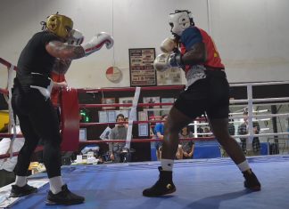 PUGILATO, ALLENAMENTO SPECIALE TRA NIMBO LAURENT E DIEGO LENZI