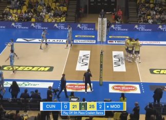 MODENA VOLLEY, BUONA PARTENZA NEI PLAYOFF QUINTO POSTO, 3-0 A CUNEO