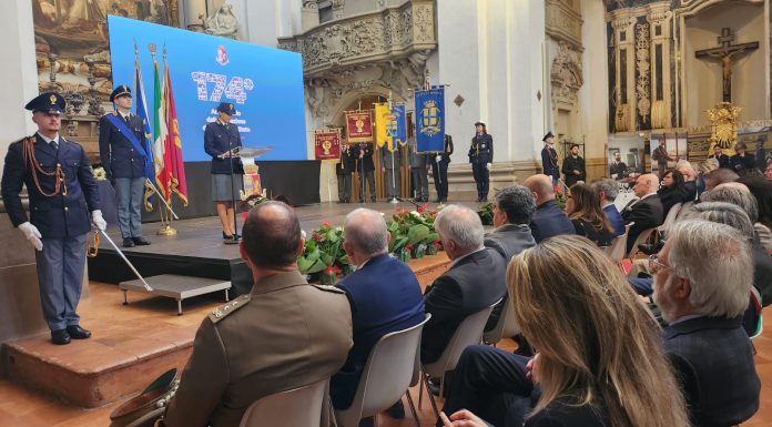 POLIZIA DI STATO, SOLENNI CELEBRAZIONI PER IL 174° ANNIVERSARIO DELLA FONDAZIONE
