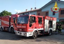 INCENDIO IN UN APPARTAMENTO: VIGILI DEL FUOCO A CASTELNUOVO, NESSUN FERITO